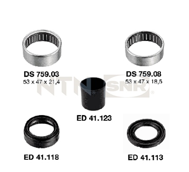 Mounting, axle beam - KS559.07 SNR