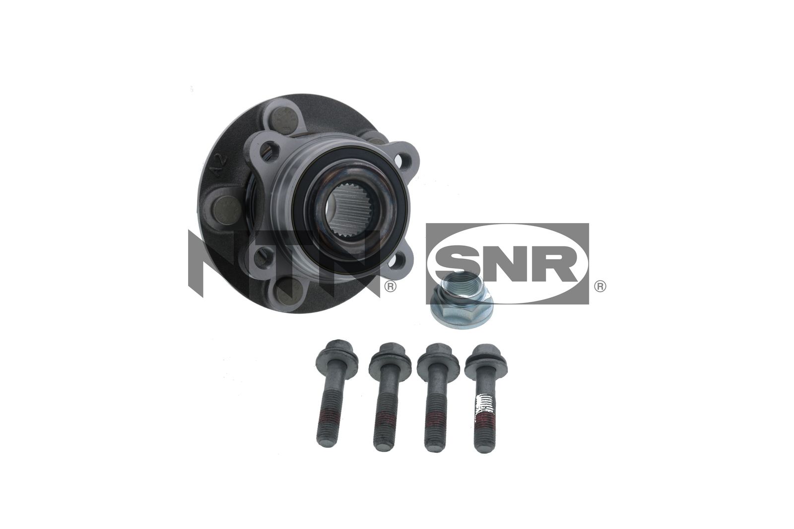 Комплект подшипника ступицы колеса - R152.103 SNR