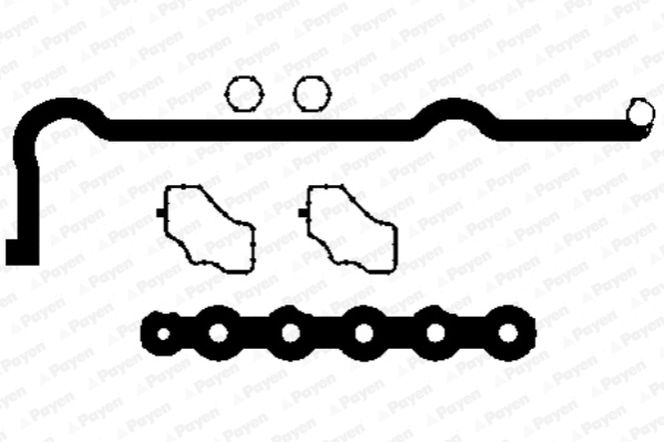 Gasket Set, cylinder head cover - HM5291 PAYEN