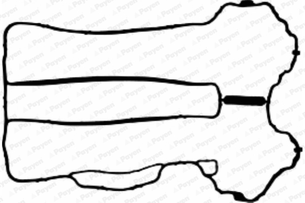 Gasket, cylinder head cover - JM5121 PAYEN