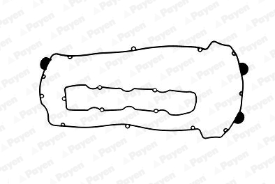 Gasket Set, cylinder head cover - HM5070 PAYEN