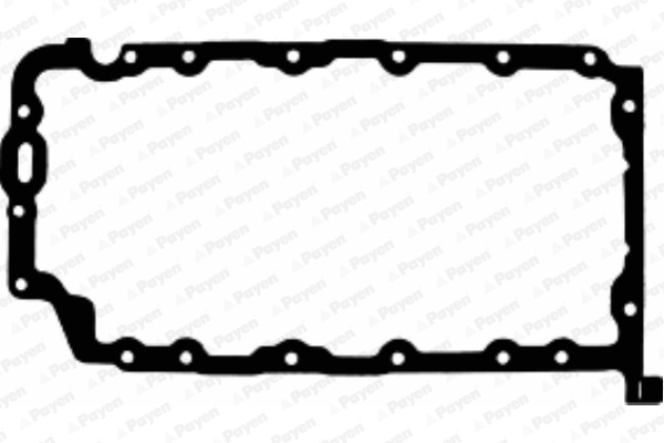 Gasket, oil sump - JH5057 PAYEN