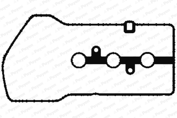 Gasket, cylinder head cover - JM7042 PAYEN