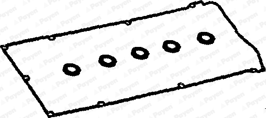 Gasket, cylinder head cover - JN933 PAYEN