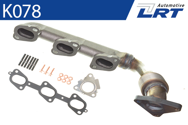 Manifold, exhaust system - K078 LRT