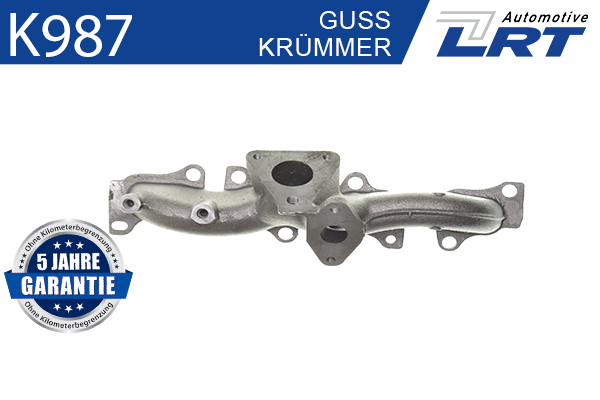 Manifold, exhaust system - K987 LRT