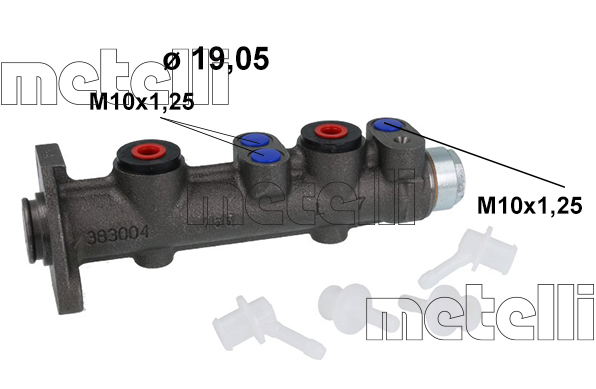 Brake Master Cylinder - 05-0009K METELLI