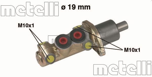 Главный тормозной цилиндр - 05-0061 METELLI