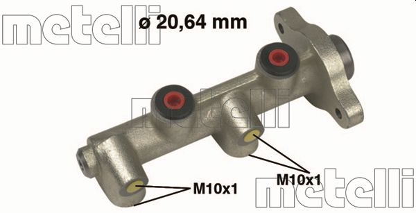Brake Master Cylinder - 05-0118 METELLI
