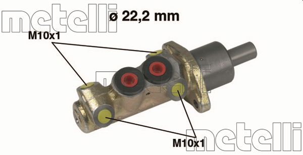 Главный тормозной цилиндр - 05-0196 METELLI