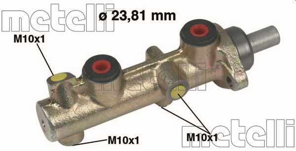Brake Master Cylinder - 05-0203 METELLI