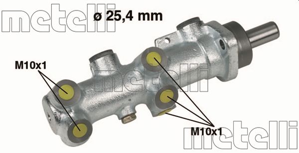 Cilindro maestro del freno - 05-0239 METELLI