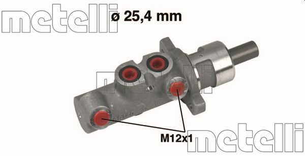 Cilindro maestro del freno - 05-0275 METELLI