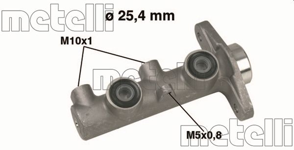 Brake Master Cylinder - 05-0329 METELLI