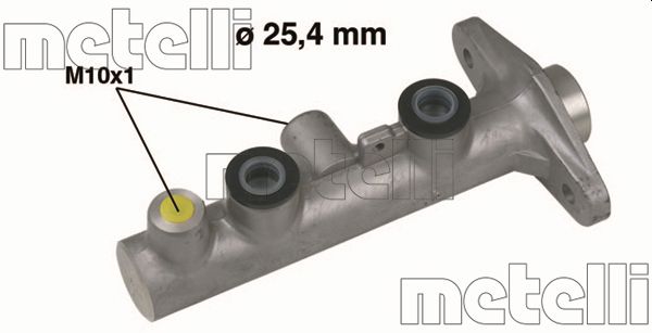 Brake Master Cylinder - 05-0347 METELLI