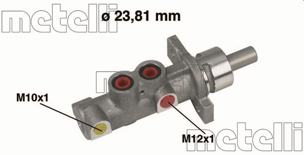 Brake Master Cylinder - 05-0358 METELLI
