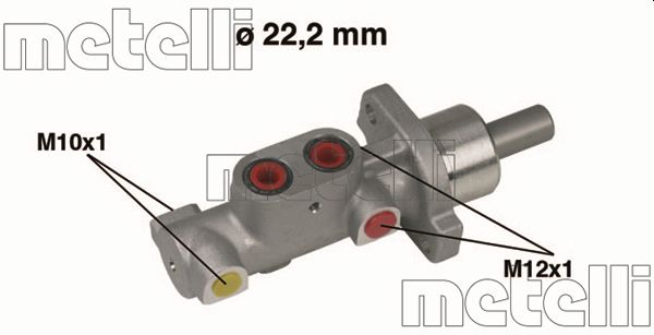 Cilindro maestro del freno - 05-0359 METELLI