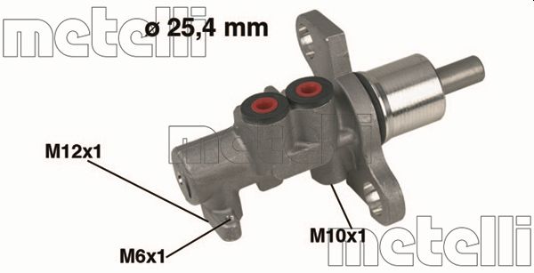Brake Master Cylinder - 05-0368 METELLI