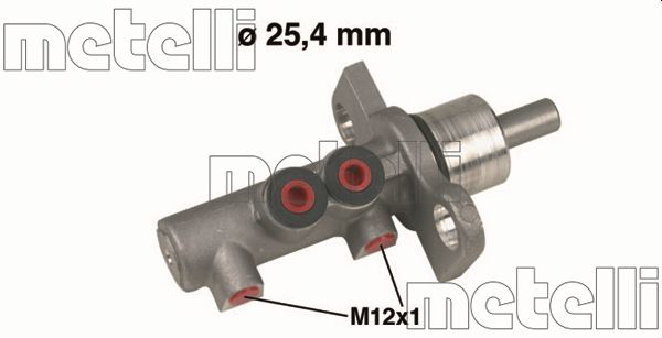 Brake Master Cylinder - 05-0369 METELLI
