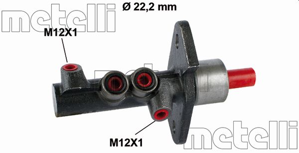Cilindro maestro del freno - 05-0374 METELLI
