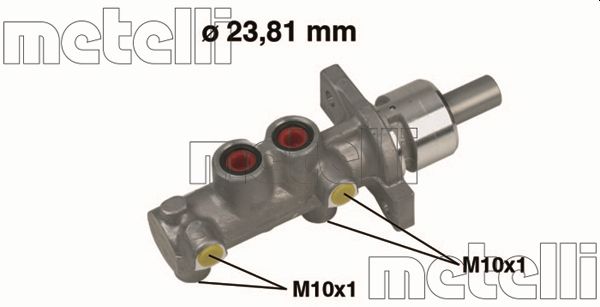 Cilindro maestro del freno - 05-0377 METELLI