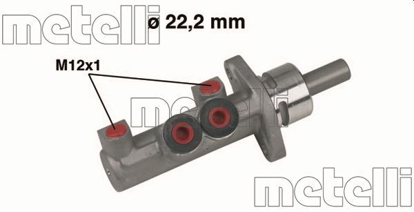 Brake Master Cylinder - 05-0403 METELLI