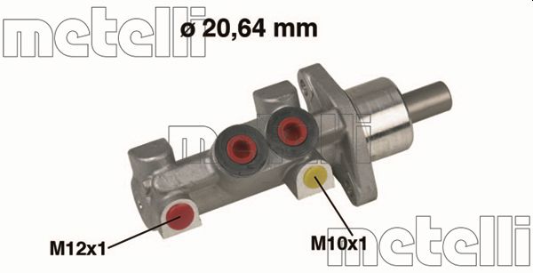 Brake Master Cylinder - 05-0420 METELLI