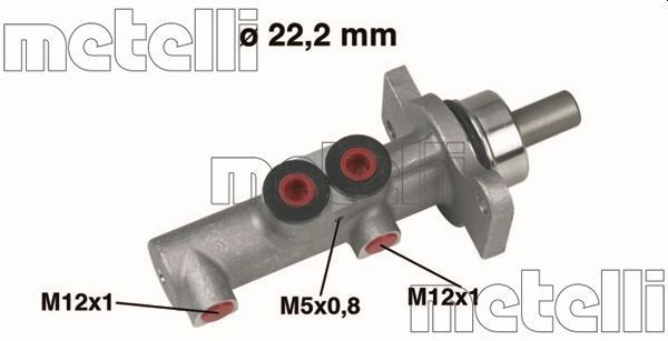 Brake Master Cylinder - 05-0423 METELLI