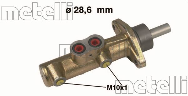 Главный тормозной цилиндр - 05-0460 METELLI