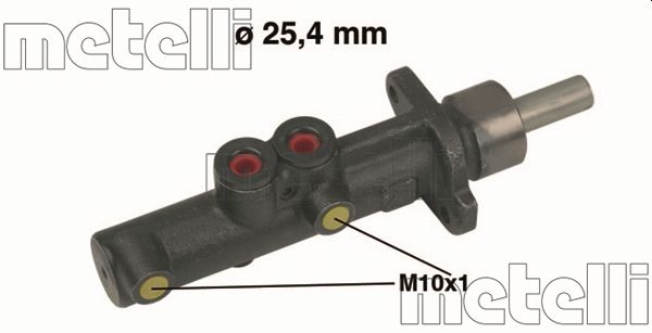 Cilindro maestro del freno - 05-0473 METELLI