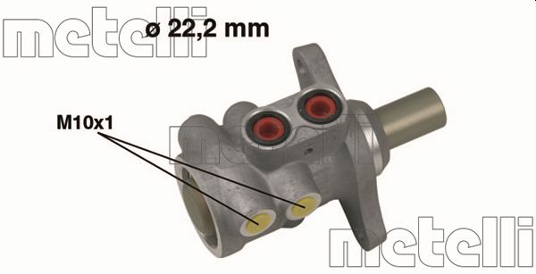 Brake Master Cylinder - 05-0532 METELLI