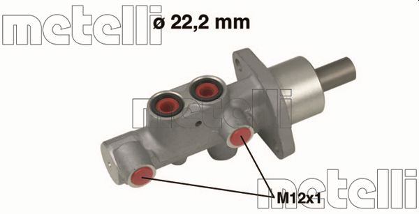 Brake Master Cylinder - 05-0542 METELLI