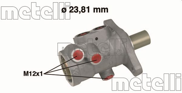 Brake Master Cylinder - 05-0556 METELLI