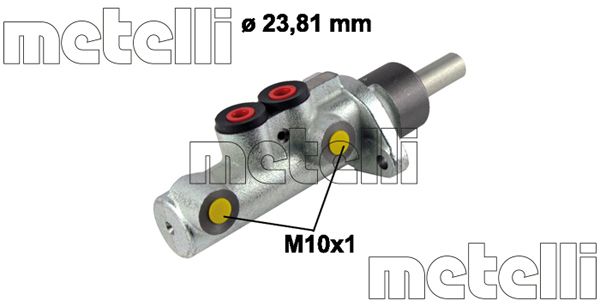 Главный тормозной цилиндр - 05-0601 METELLI
