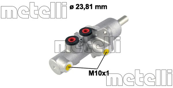 Cilindro maestro del freno - 05-0603 METELLI