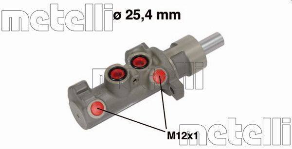 Brake Master Cylinder - 05-0642 METELLI