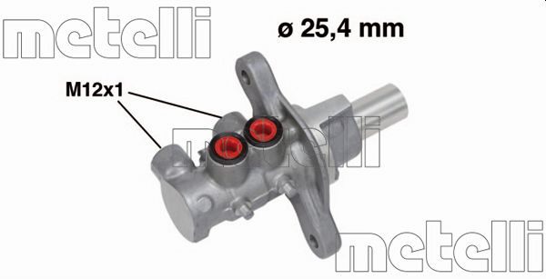 Brake Master Cylinder - 05-0674 METELLI