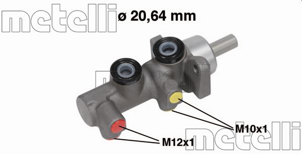 Brake Master Cylinder - 05-0696 METELLI