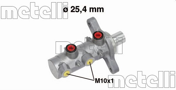 Brake Master Cylinder - 05-0726 METELLI