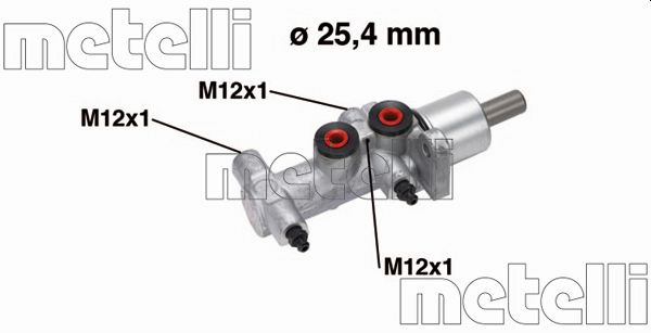 Brake Master Cylinder - 05-0766 METELLI