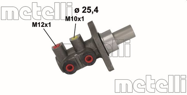 Cilindro maestro del freno - 05-1129 METELLI