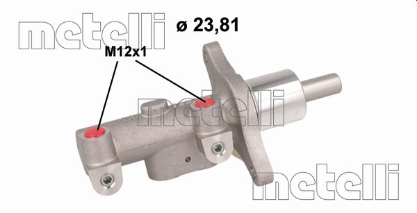 Brake Master Cylinder - 05-1137 METELLI