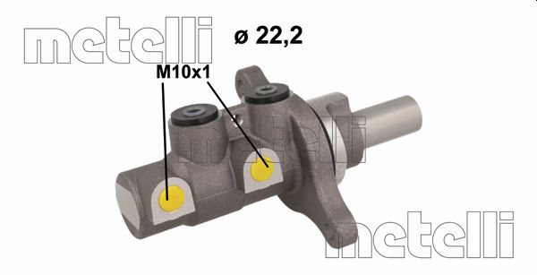 Brake Master Cylinder - 05-1151 METELLI