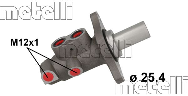 Cilindro maestro del freno - 05-1160 METELLI