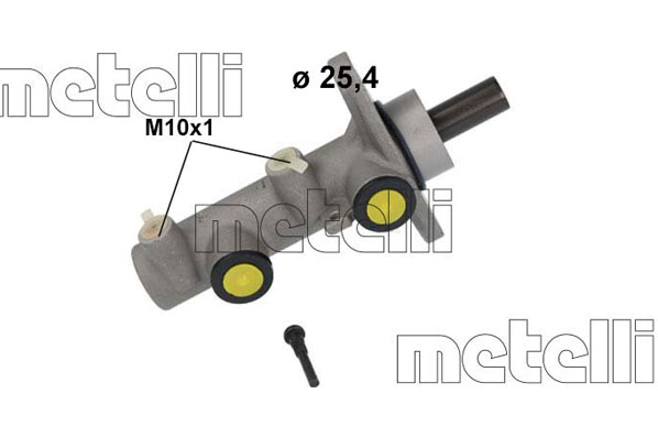 Cilindro maestro del freno - 05-1178 METELLI