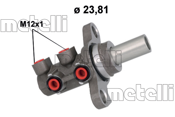 Brake Master Cylinder - 05-1184 METELLI