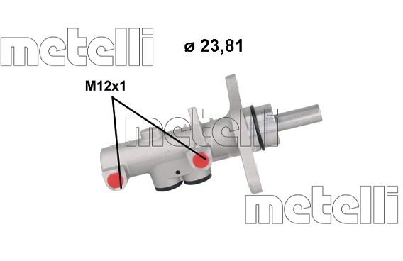 Brake Master Cylinder - 05-1200 METELLI