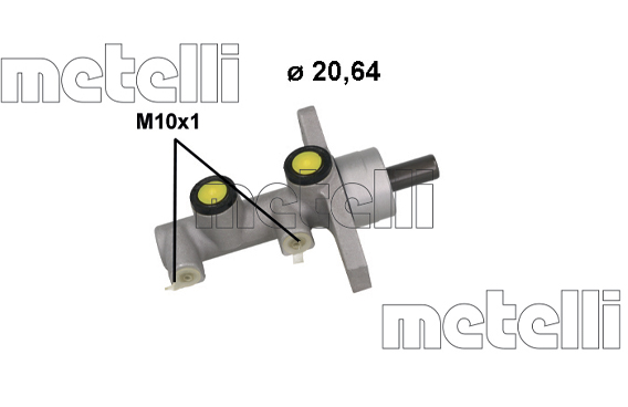 Brake Master Cylinder - 05-1223 METELLI