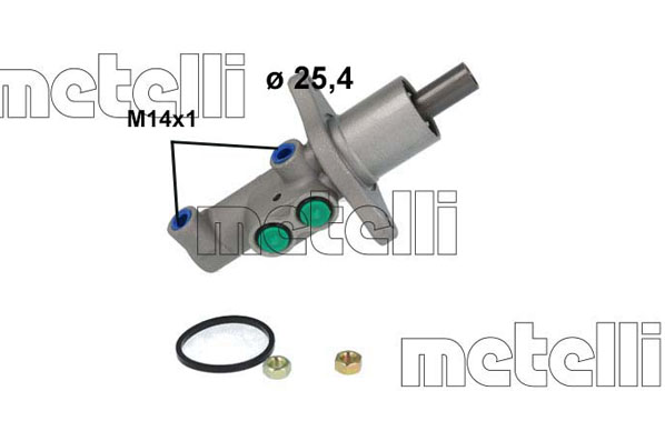 Brake Master Cylinder - 05-1243 METELLI