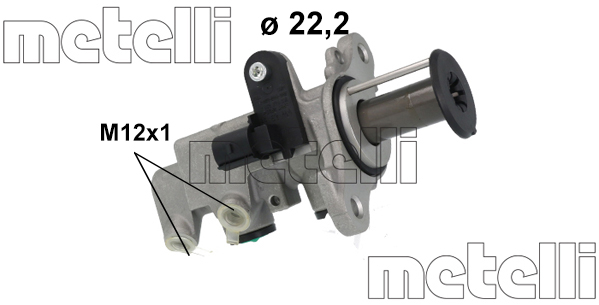 Cilindro maestro del freno - 05-1263 METELLI